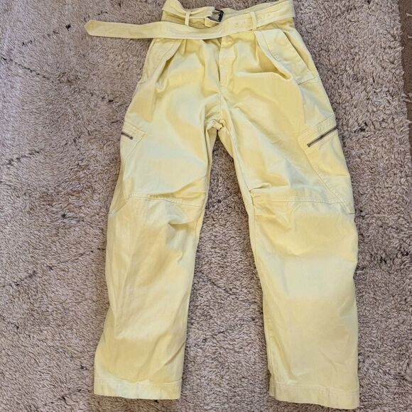 Zara SRPLS Balloon Utility Pants in Yellow 2024 Collection  S - Picture 3 of 12